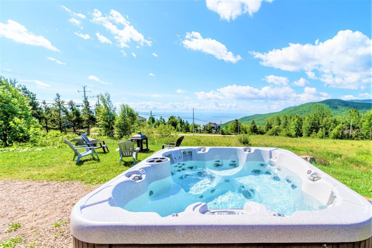 Maison Accueillante - Spa, Fleuve Et Montagnes! Петит-Ривиер-Сен-Франсоа Екстериор снимка